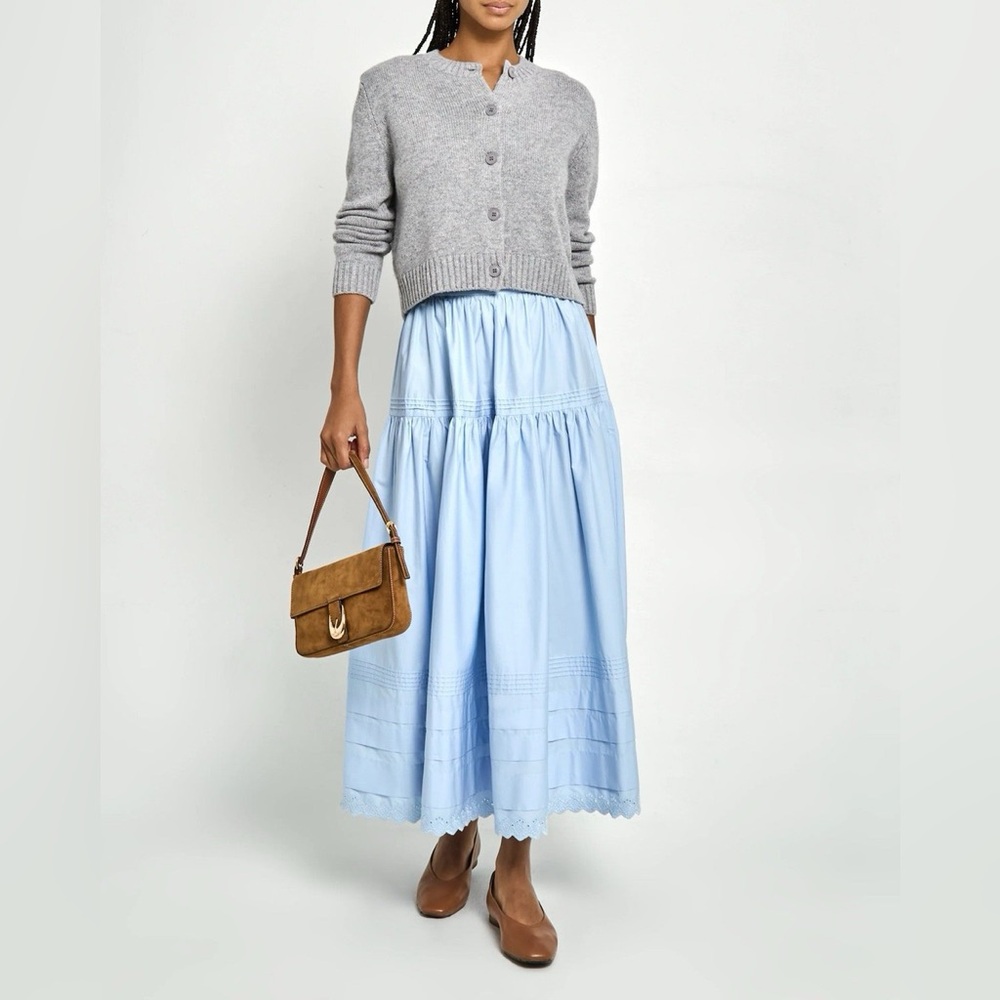 o.p.t Beth Cotton Maxi Skirt NWT - Picture 5 of 11